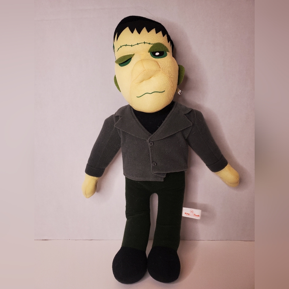 VTG Frankenstein Plush King Plush MONSTER FIGURE KO LARGE CREATURE BLACK LAGOON